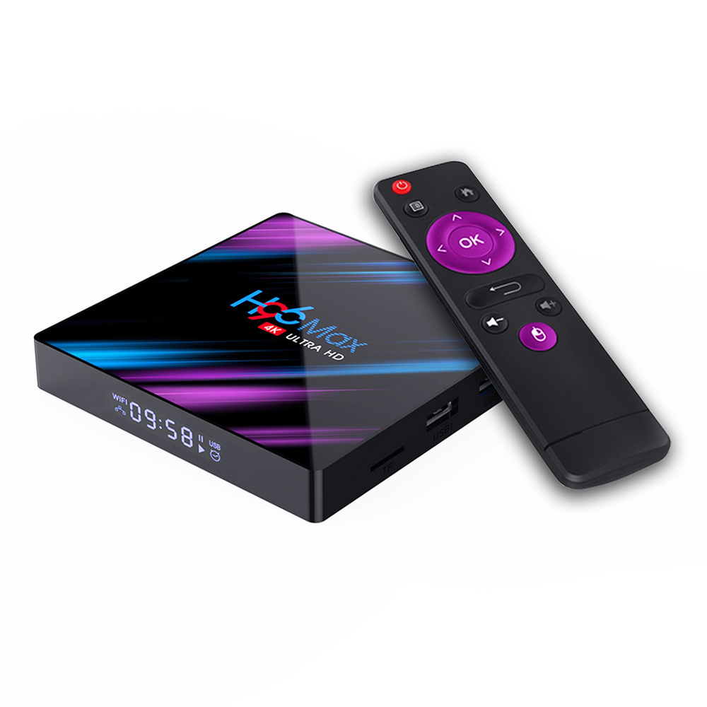 Смарт ТВ приставка H96 Max 4/32 / Андроид ТВ приставка Vontar H96 max 4/32GB Android 11  #1