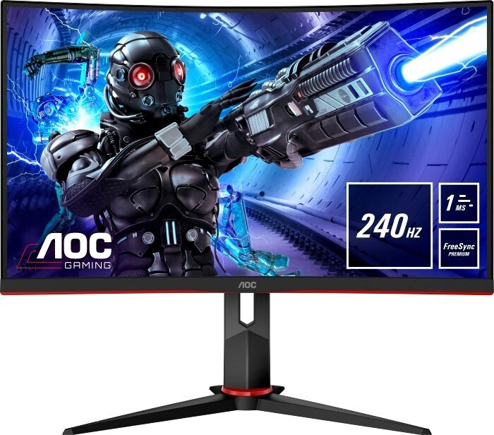 AOC 32" Монитор C32G2ZE_483731 озон_00-00116170, черный #1