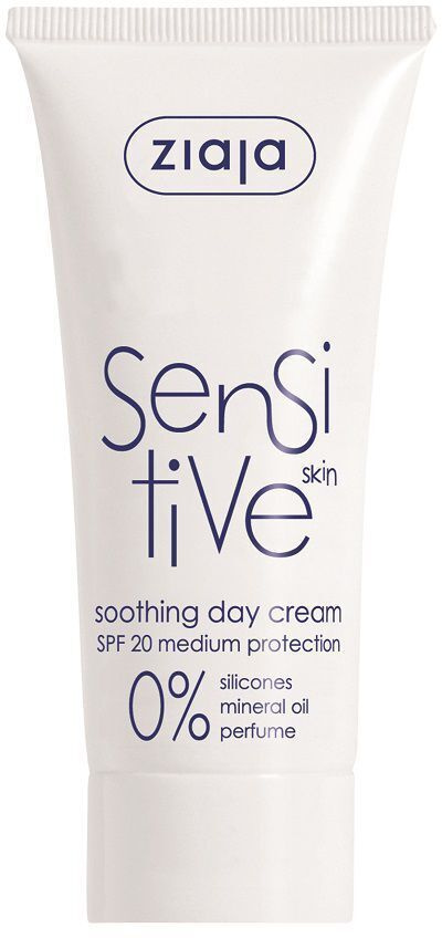 ZIAJA Sensitive skin Крем дневной для лица Успокаивающий "Чувствительная кожа" SPF 20, 50 мл  #1