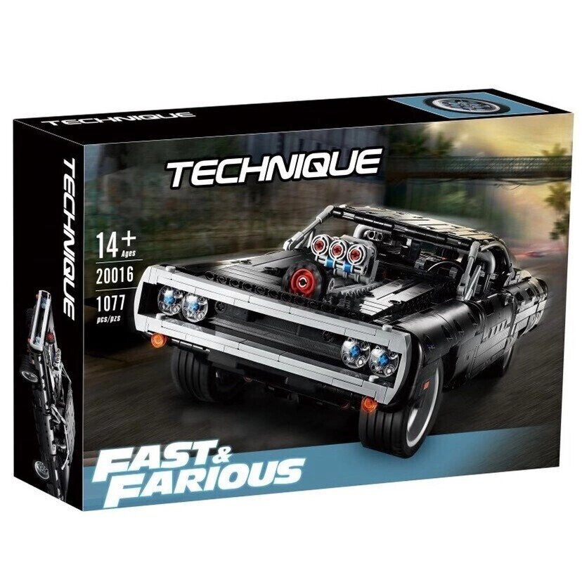 Конструктор Technique Dodge Charger, Додж Чарджер Доминика Торетто ...