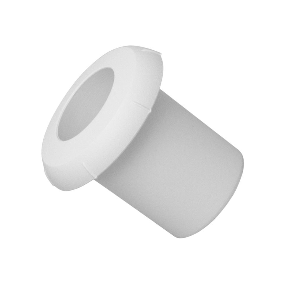 Втулка проходная RE, белая, пластик, 10 шт - купить с доставкой по ...