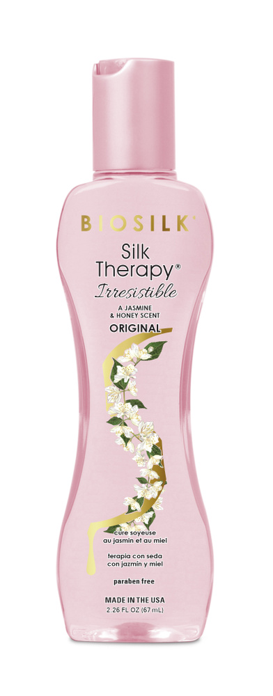 BIOSILK Несмываемый шелковая сыворотка с жасмином и медом Silk Therapy Irresistible, 67 мл.  #1