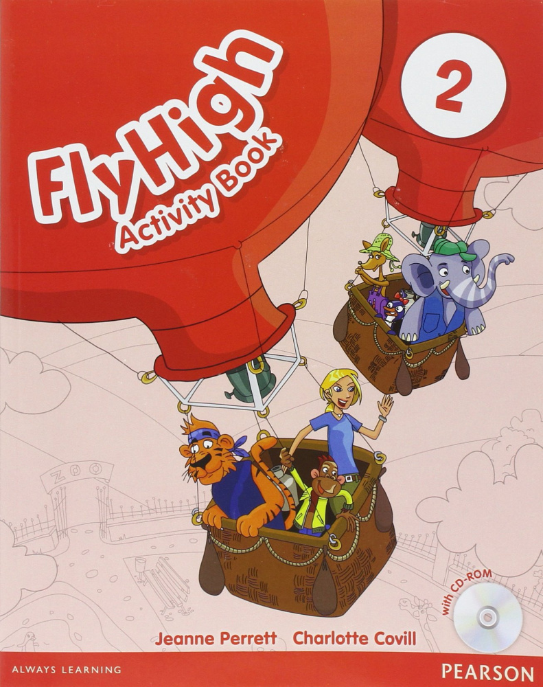 Fly High 2 Activity Book (with CD-ROM)