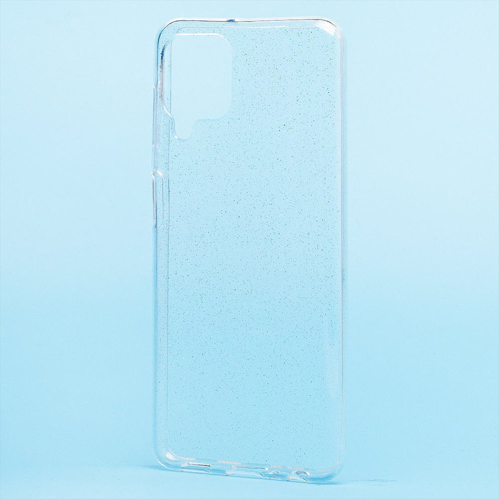 Чехол для Samsung SM-A225F (Galaxy A22), SM-M225F (Galaxy M22) силиконовый с блестками <прозрачный> #1