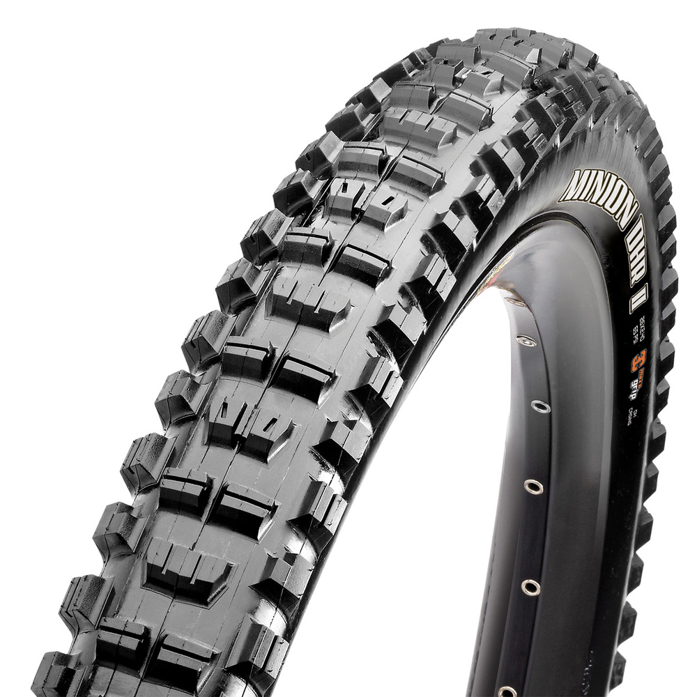 Покрышка для велосипеда задняя MAXXIS MINION DHR II 26X2.4 M327 W TT DK60X2 BK 474 3B 3LY #1