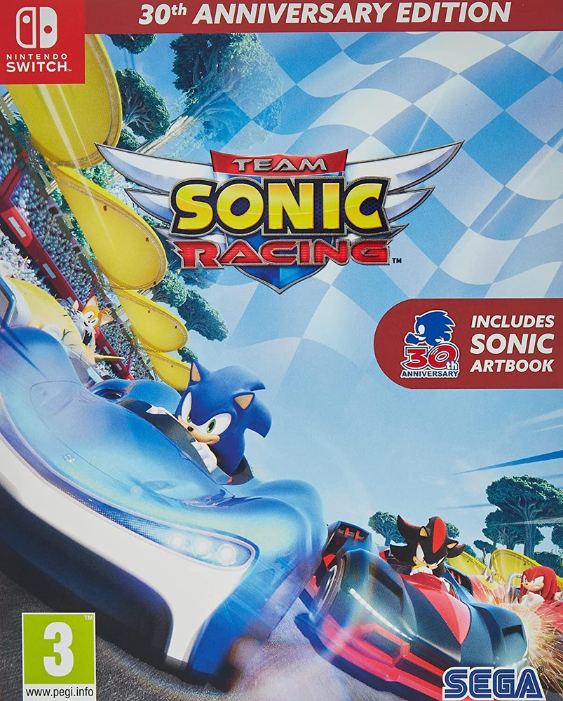 Игра Team Sonic Racing (Nintendo Switch, Русские субтитры) купить по низкой  цене с доставкой в интернет-магазине OZON (497517793)