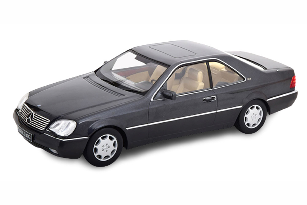 Модель коллекционная Mercedes 600 sec C140 1992 anthracit limited edition 1500 pcs  #1