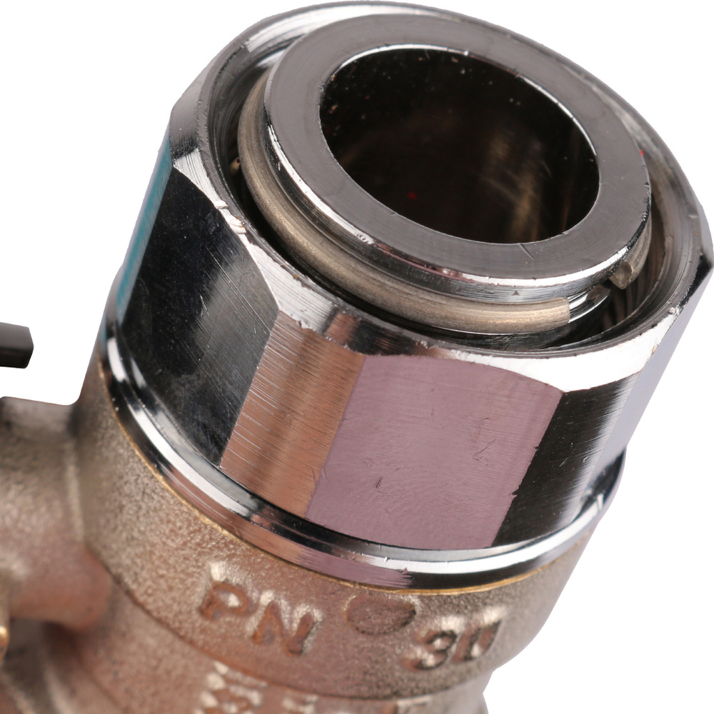 SVB-1010-000020 STOUT Кран шаровой с накидной гайкой угловой, ВР ...