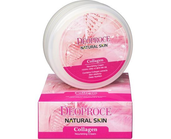 Deoproce Питательный крем для лица и тела с морским коллагеном NATURAL SKIN COLLAGEN NOURISHING CREAM, #1