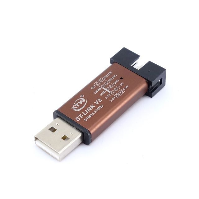 Программатор ST-Link V2 для STM8, STM32 - купить с доставкой по ...