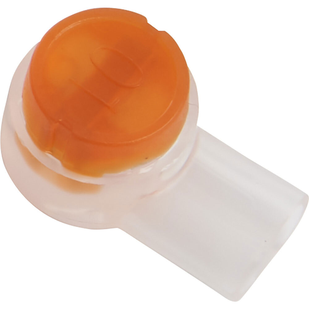 Соединительный зажим cкотч-лок Stekker "LD800-002" K2, оранжевый, 0.4-0.9 мм2, 100 шт  #1