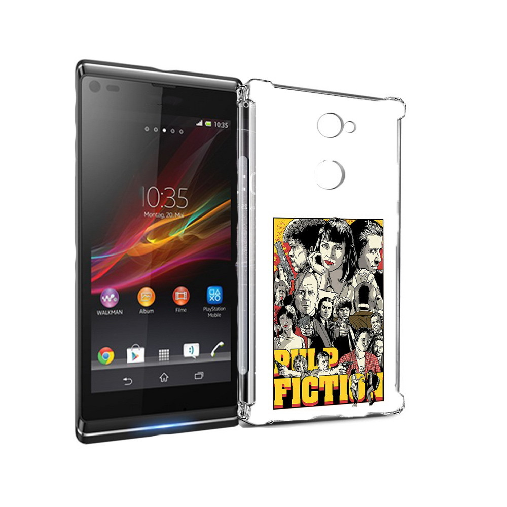 Чехол задняя-панель-накладка-бампер MyPads комикс картинка для Sony Xperia  L2 5.5 (H4311) противоударный - купить с доставкой по выгодным ценам в  интернет-магазине OZON (576589418)