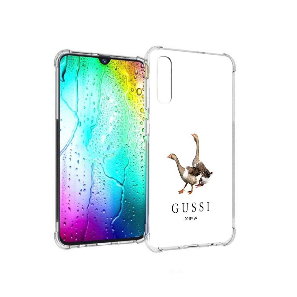 Чехол задняя-панель-накладка-бампер MyPads Гусси бренд для Samsung Galaxy  A30s/Samsung Galaxy A50s противоударный - купить с доставкой по выгодным  ценам в интернет-магазине OZON (579417987)