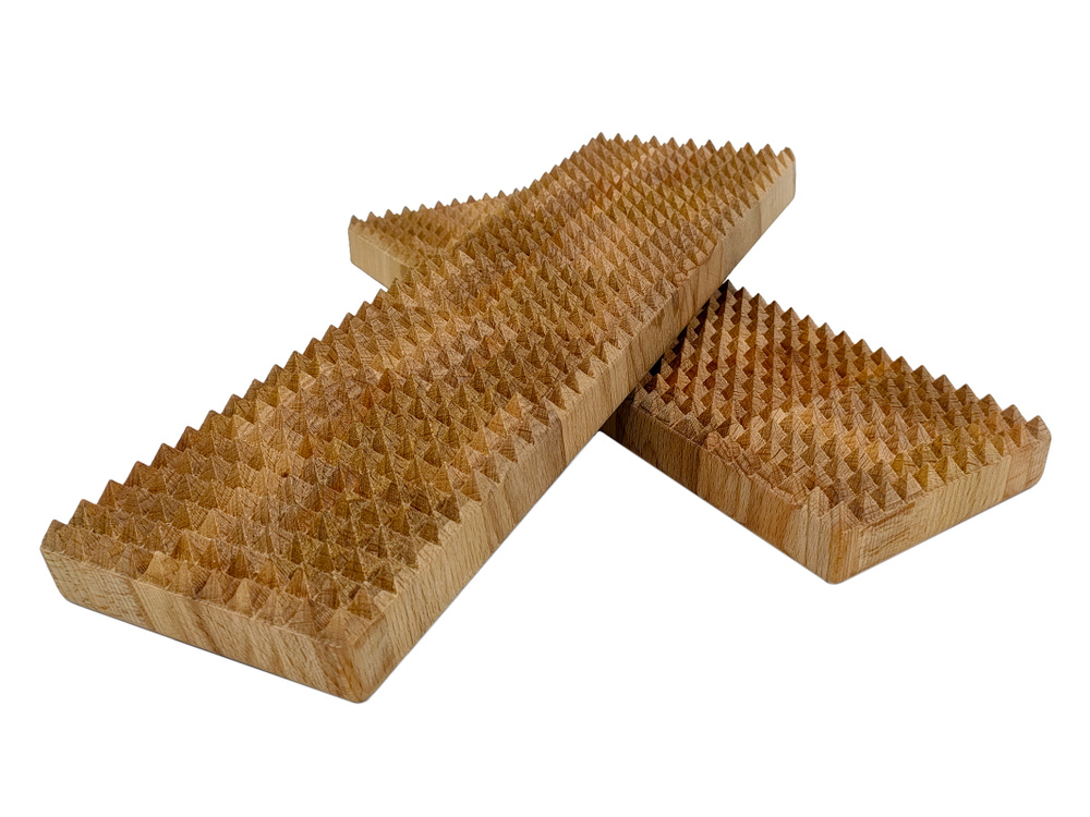 Доска Садху Хамебелеон с деревянными шипами, для занятий йогой ...