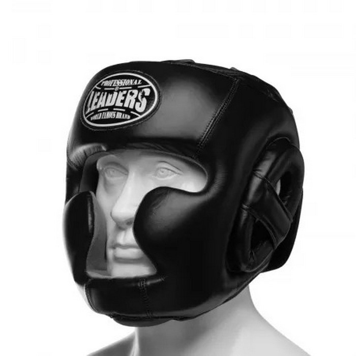 Шлем боксерский LEADERS LS FULL FACE BK #1
