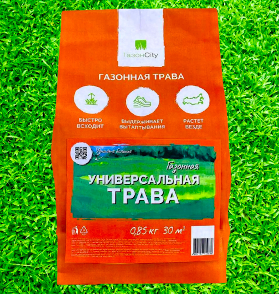 Овсянница ГазонCity газона/универсальная трава/0.85 кг/для 30м²/посева ...