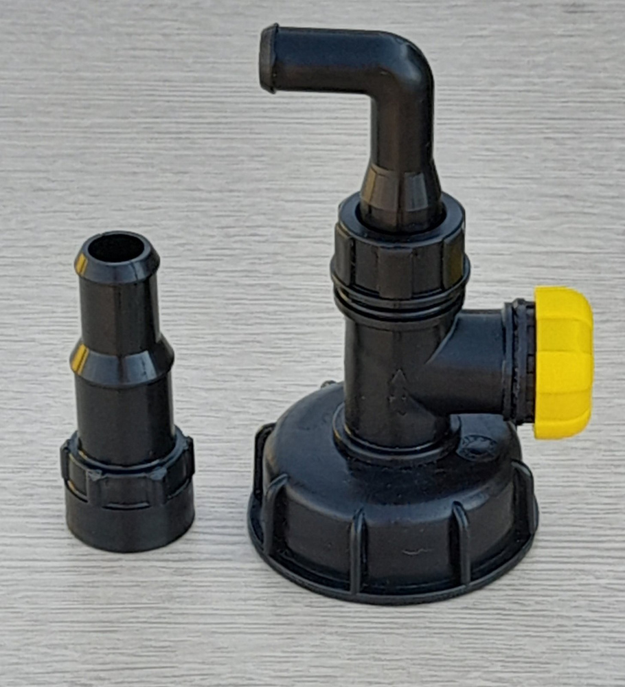 переходник на еврокуб с краном - купить в интернет-магазине OZON по ...