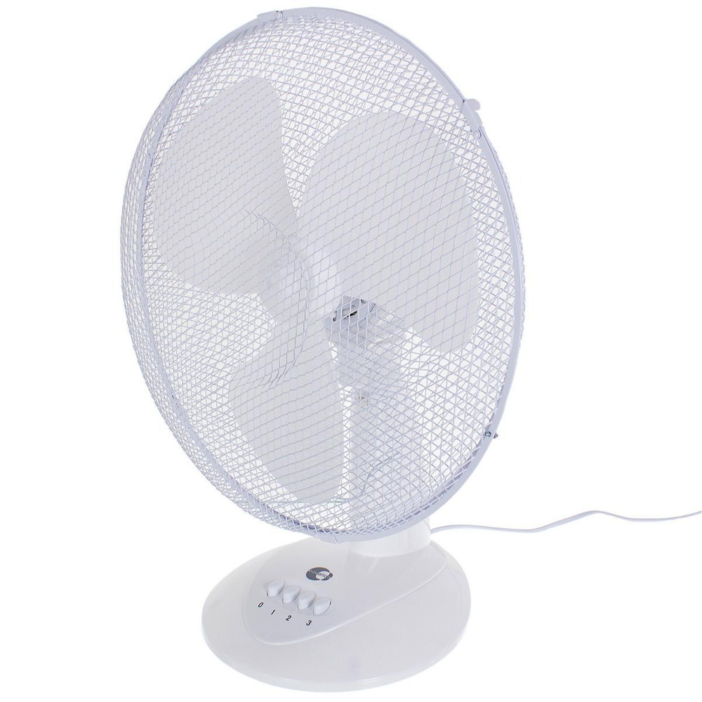 Вентилятор настольный Equation Мое 45 Вт D40 см цвет белый купить по ...