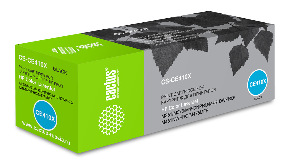 Расходник для печати Cactus Cart-HP-305A-Cactus, Черный (black), для ...