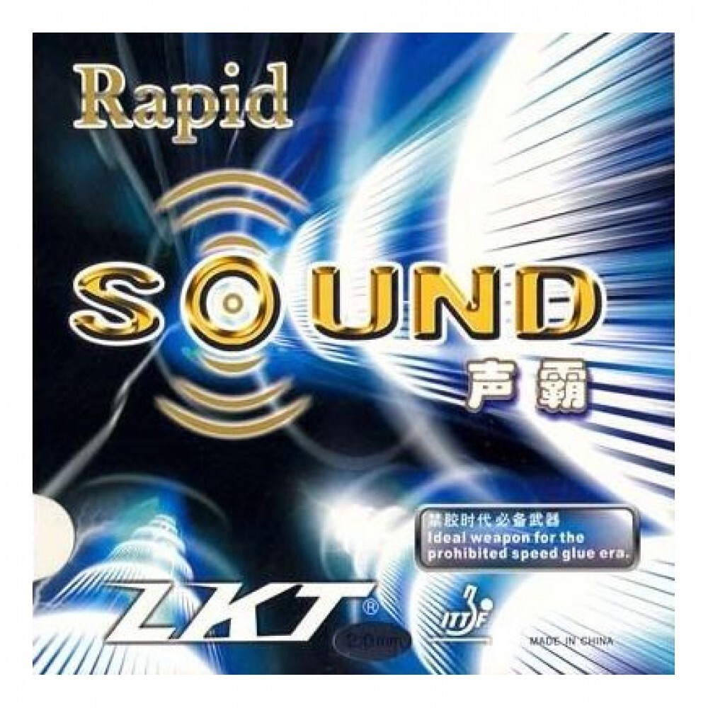 Накладка для настольного тенниса KTL (LKT) Rapid Sound, Red, 2.0 - купить с  доставкой по выгодным ценам в интернет-магазине OZON (1195112533)