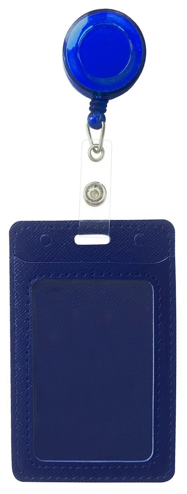 Бейдж держатель для пропуска с карманом для карты с рулеткой и ...