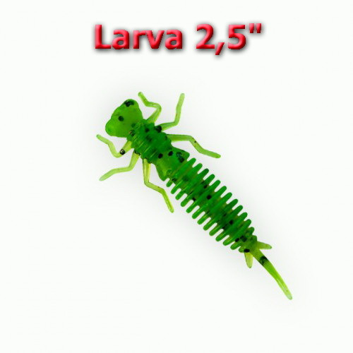 Мягкая приманка Fanatik Larva 2,5 (7шт.) цв.026 #1