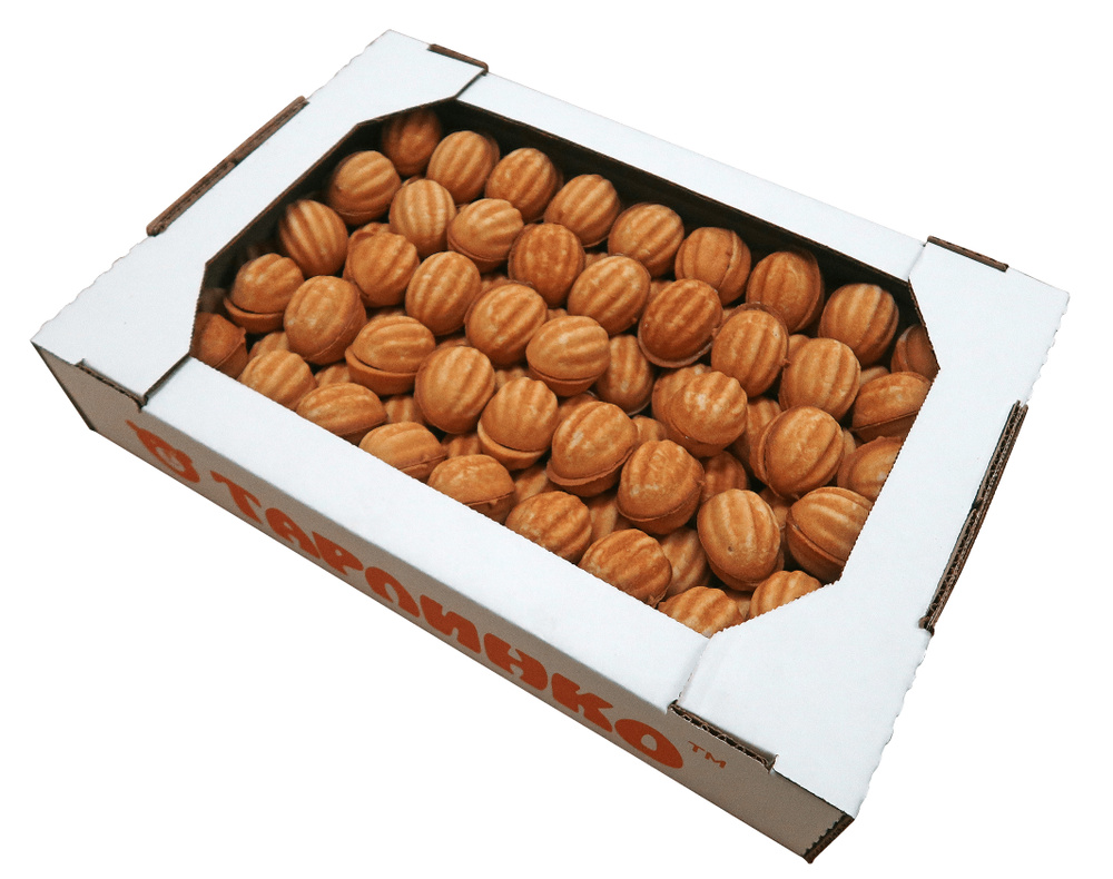 Печенье сдобное "Орешек с варёной сгущёнкой" Тарлинко 2,2 кг.  #1
