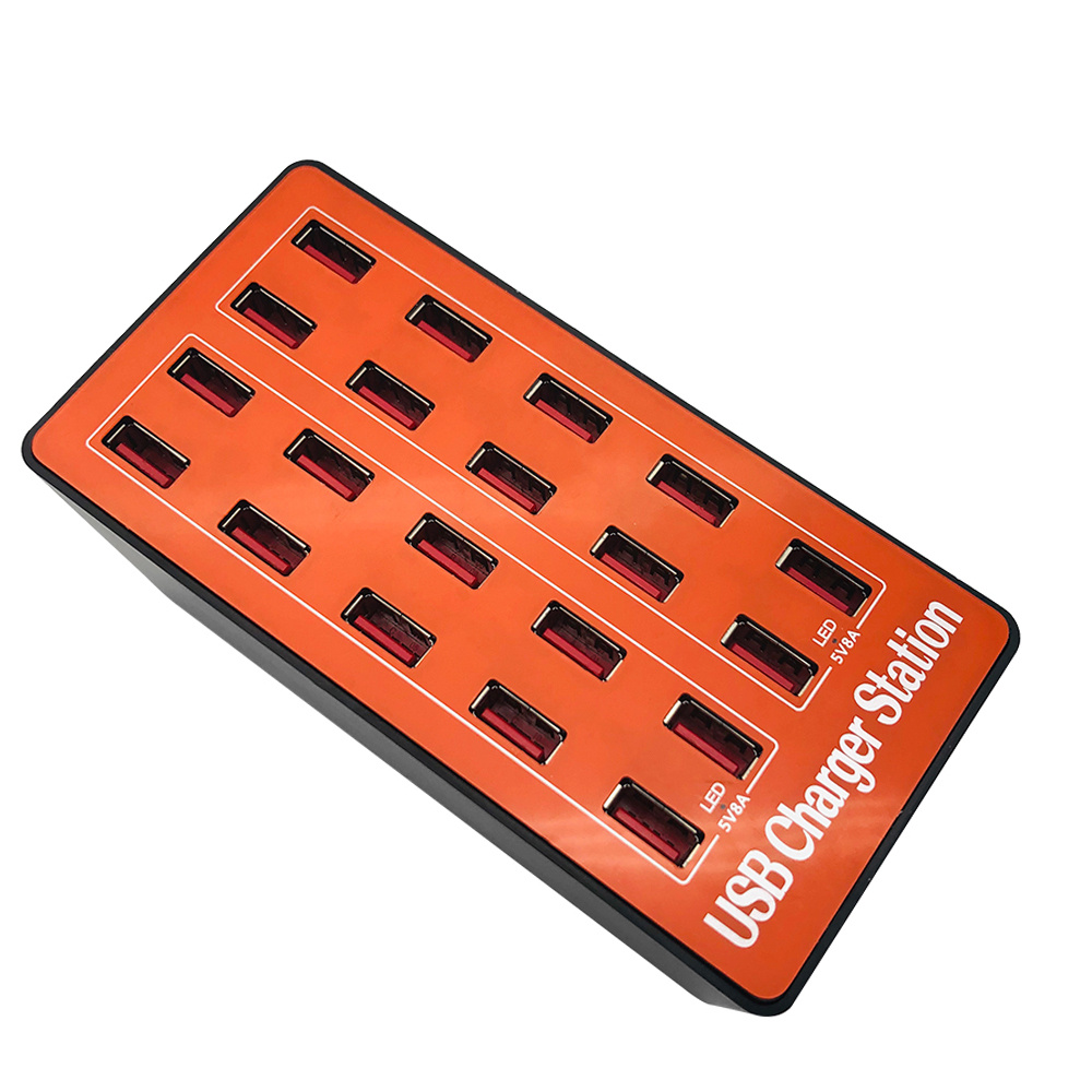 Зарядное устройство USB на 20 портов 5V2A сильноточный 8A 20A Умная ...