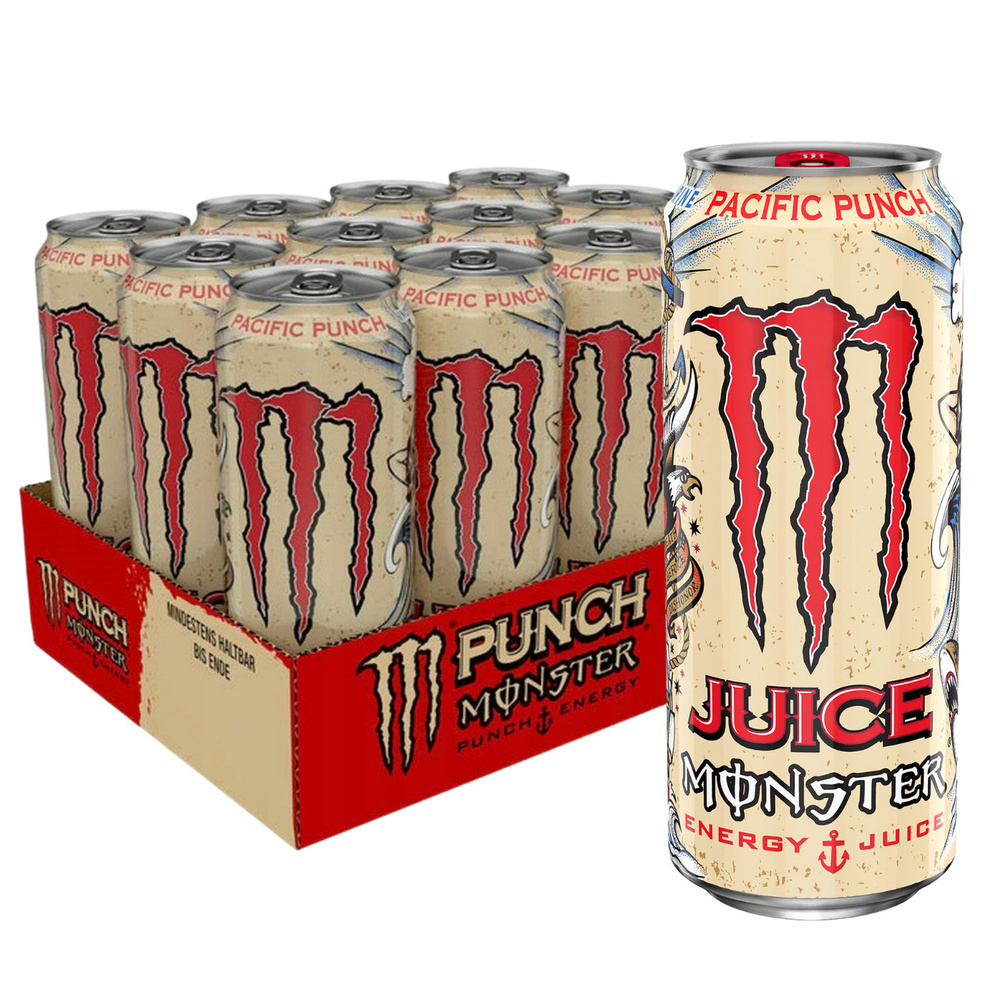 Энергетический напиток Monster Pacific Punch Пасифик Пунш 449 мл по 12 шт  #1