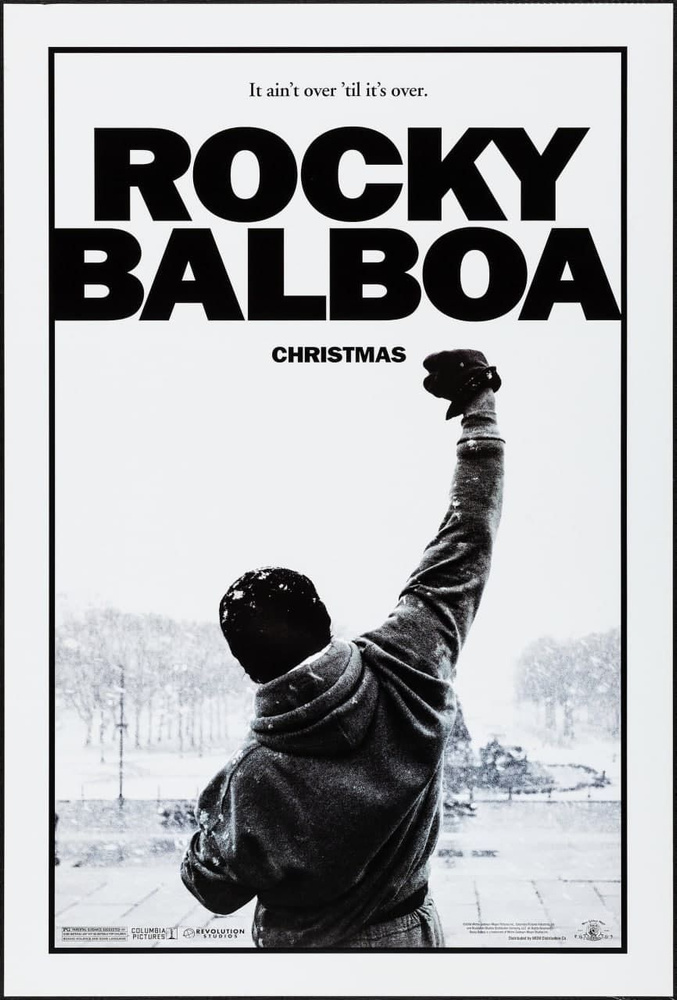 плакат, постер Рокки Бальбоа (Rocky Balboa, 2006г) на бумаге, размер 30х42см  #1