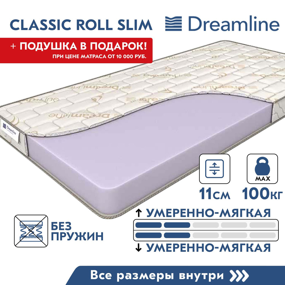 Матрас classic roll slim