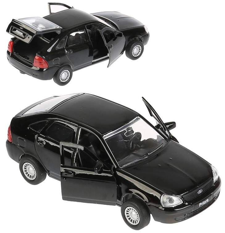 Металлическая инерционная машинка Лада Приора LADA PRIORA хэтчбек, цвет ...