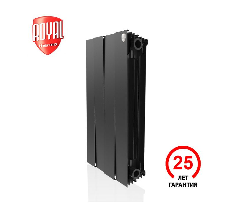 Секционный радиатор Royal Thermo PianoForte 500, Биметалл, 4 секц ...