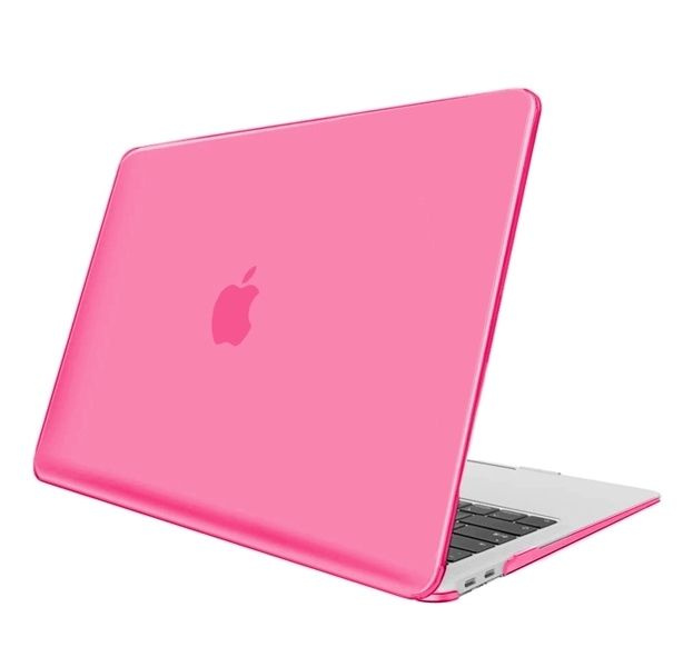 Чехол для Macbook Air 13 2020-2018 A1932, A2179, A2337 M1, Hard Shell Case Фуксия #1