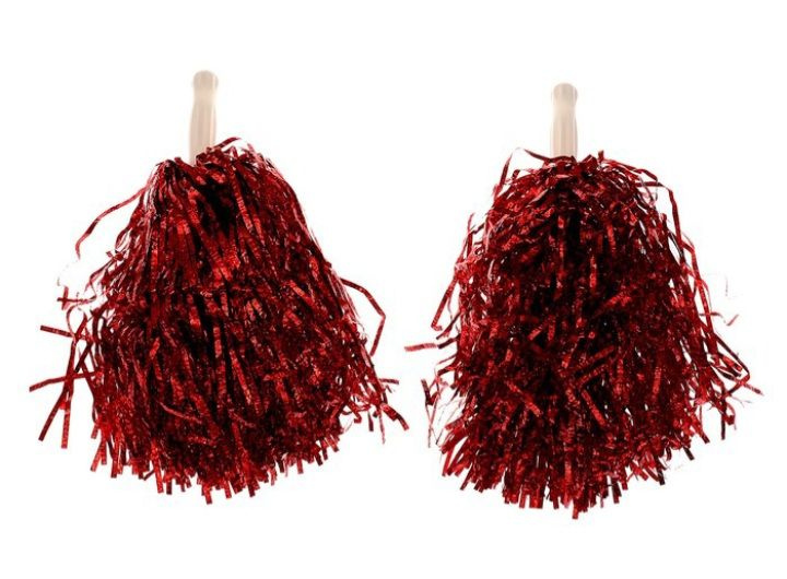 Помпоны для танцев и черлидинга, 2 шт. - купить по доступным ценам в ...