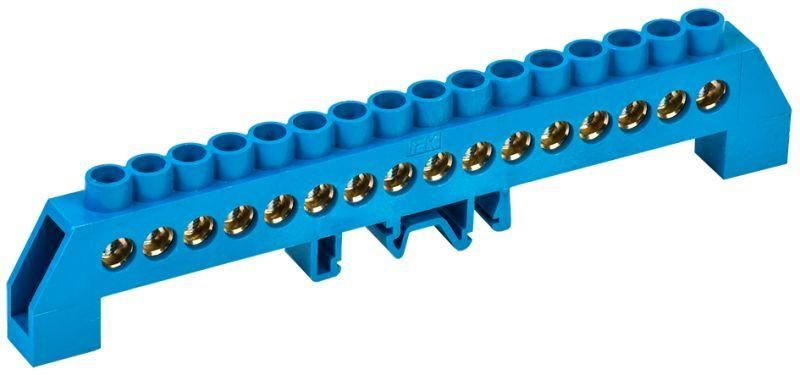 Шина нулевая 8х12мм 16 групп в комб DIN-изоляторе "Стойка" (на ...