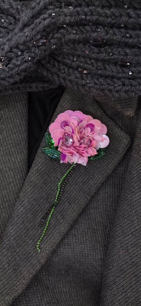 набор для создания броши пион - купить с доставкой по выгодным ценам в ...