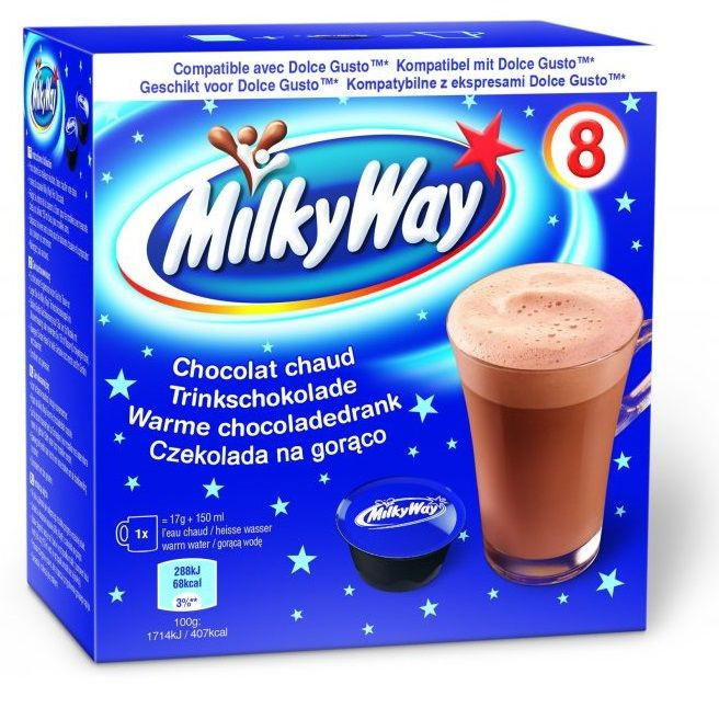 Горячий шоколад Milky Way в Dolce Gusto капсулах, 8 капсул #1