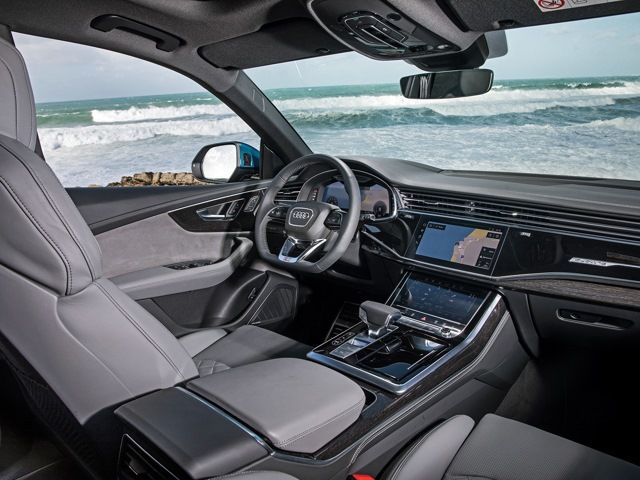 Защитная плёнка на мультимедиа + Климат контроль Audi Q8 (4MN) 10,1-8,6" 2018-  #1