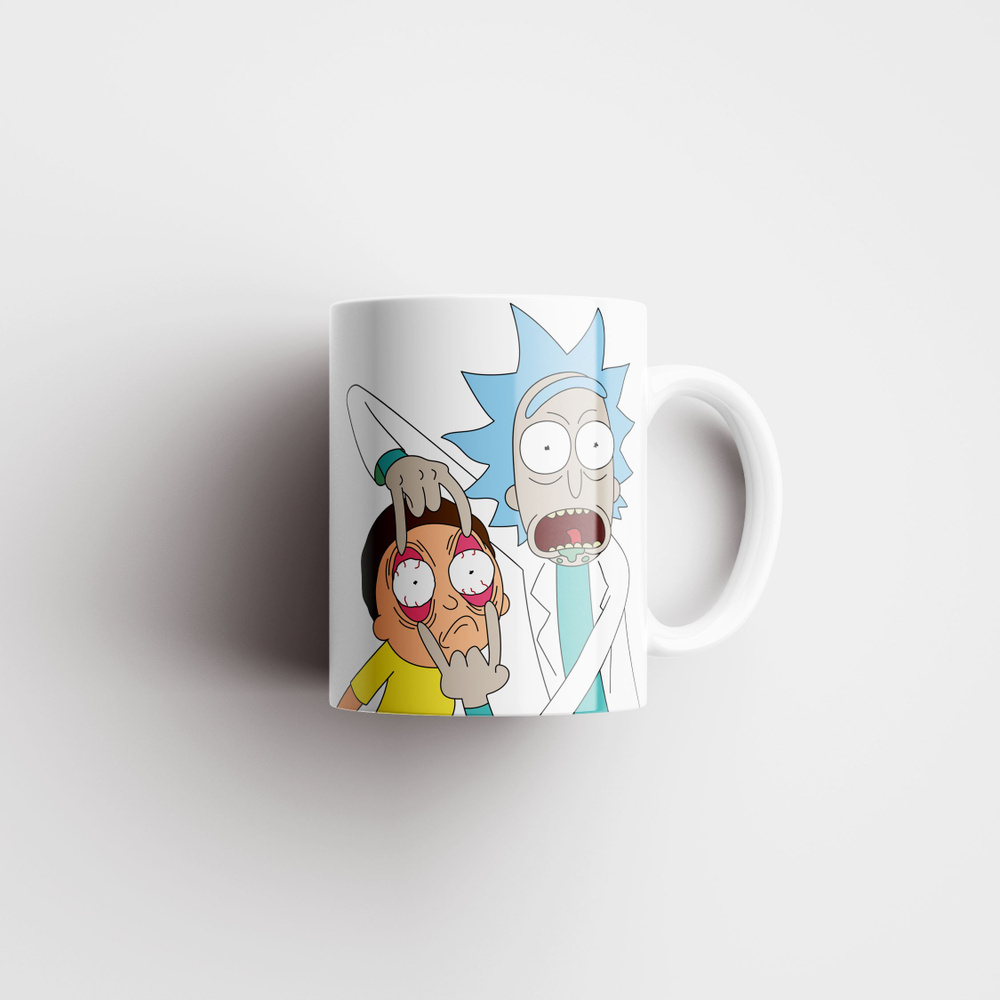 Кружка Рик и Морти Rick And Morty, 330мл, 1 шт. #1