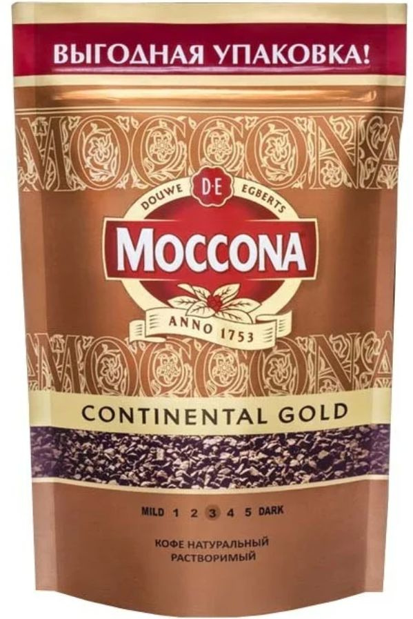 Кофе растворимый МОККОНА Континенталь Голд 140 г., MOCCONA Continental ...