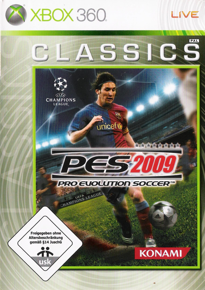 Jeu PES 2009 Pour Xbox 360 + Le Magazine - Lot Complet - Testé Et Nettoyé Par Vendeur Pro