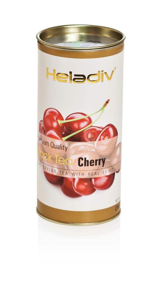 Чай черный листовой Heladiv Cherry (Вишня) Туба 100гр #1