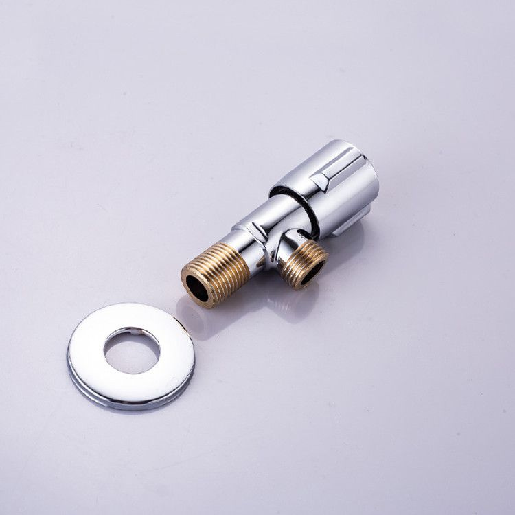 Кран угловой для воды 1/2" х 1/2" латунь усиленный - купить по низкой ...
