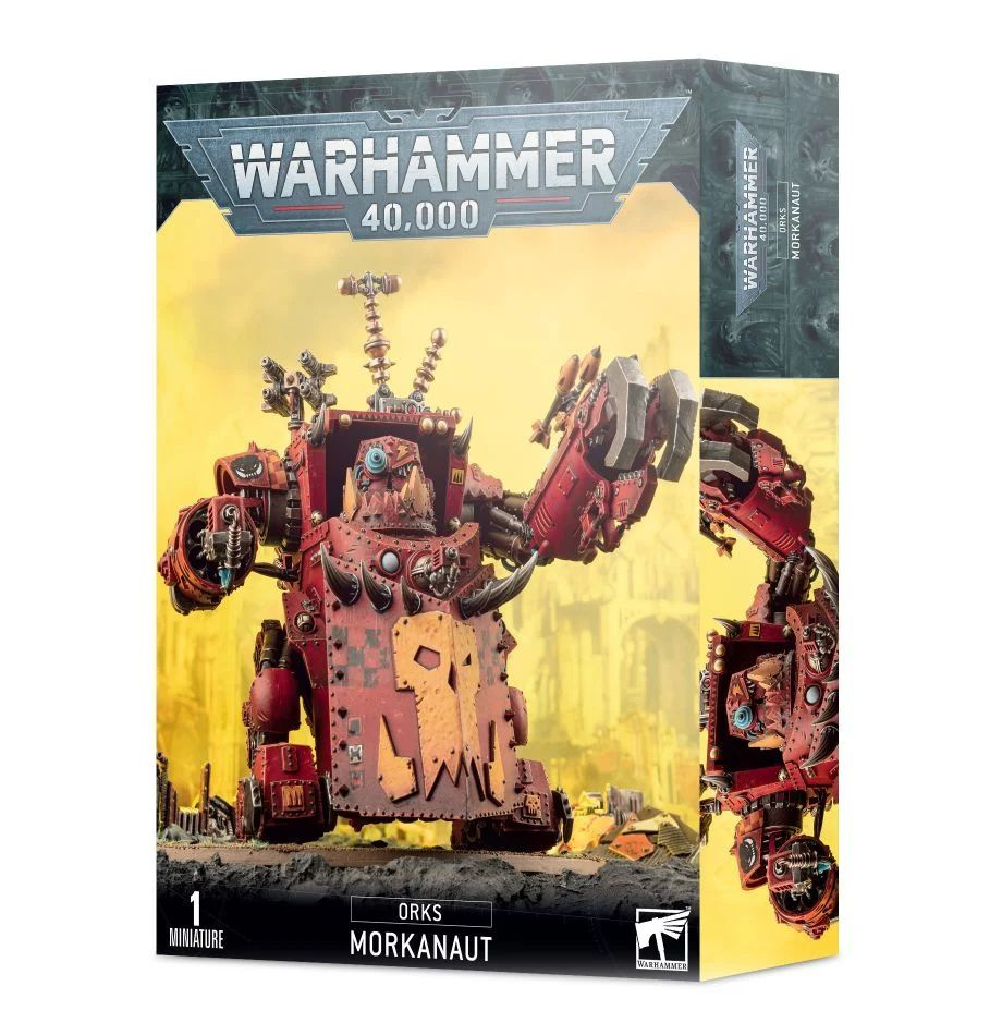 Набор миниатюр для настольной игры Warhammer 40000 - Ork Gorkanaut - купить  с доставкой по выгодным ценам в интернет-магазине OZON (264200653)