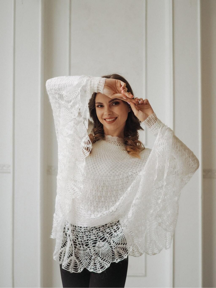 Пончо Легендарные пуховые платки - купить с доставкой по выгодным ценам ...