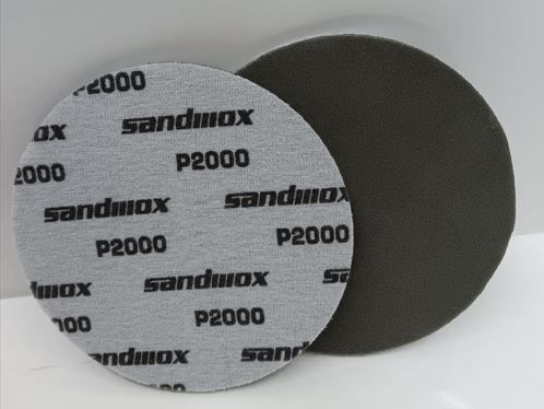 Шлифовальный диск на поролоновой основе SANDWOX SUPER FINE FOAM 125мм, Р2000, 2шт.  #1