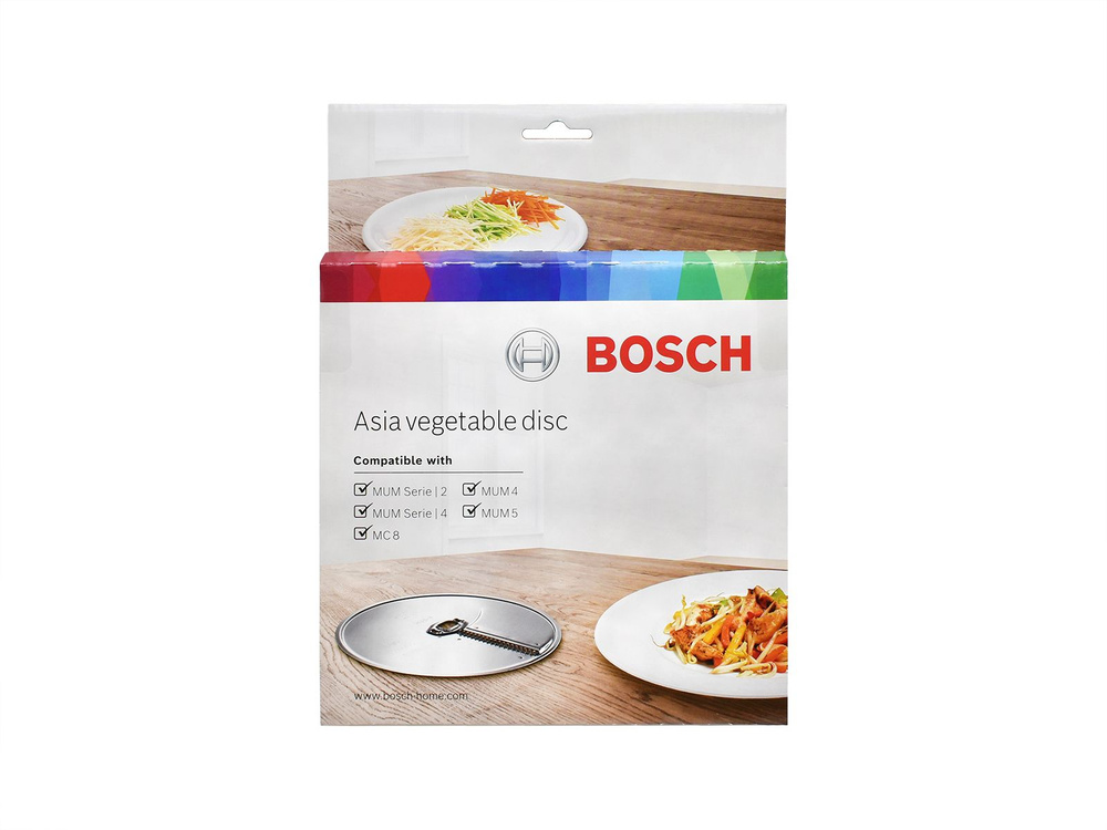 Диск-терка для кухонного комбайна Bosch, для корейской моркови, 573025 ...