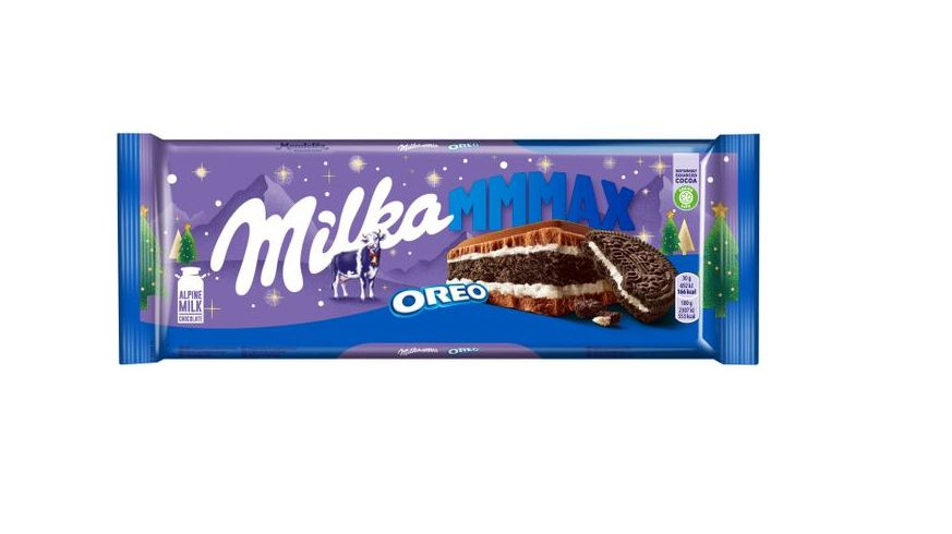 Шоколад Milka Оrео молочный с печеньем, 300 г #1