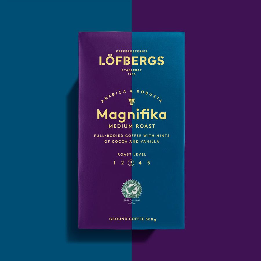 Кофе молотый Lofbergs Magnifika, 500 гр #1